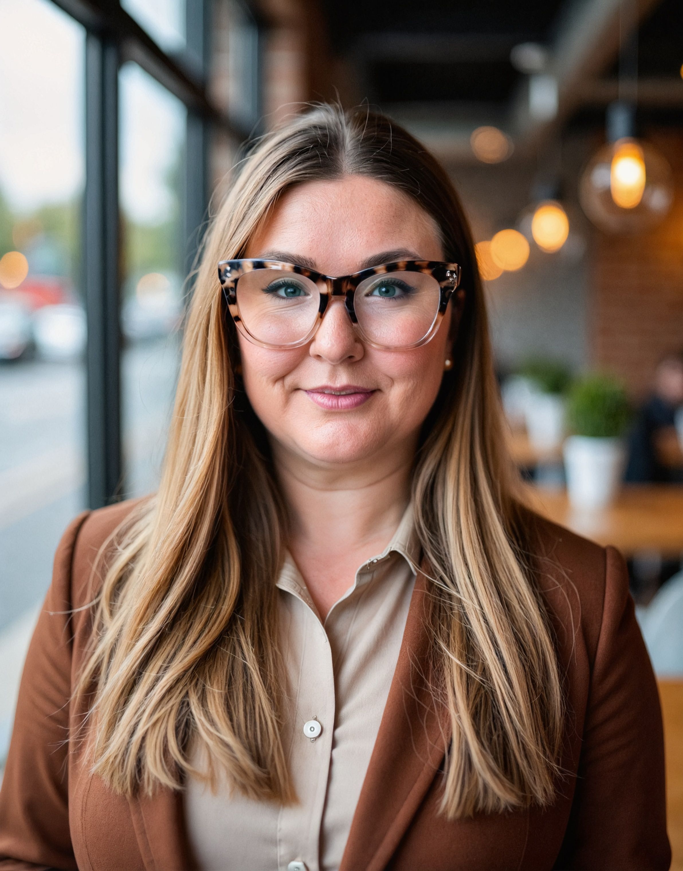 Professional Woman in Workspace