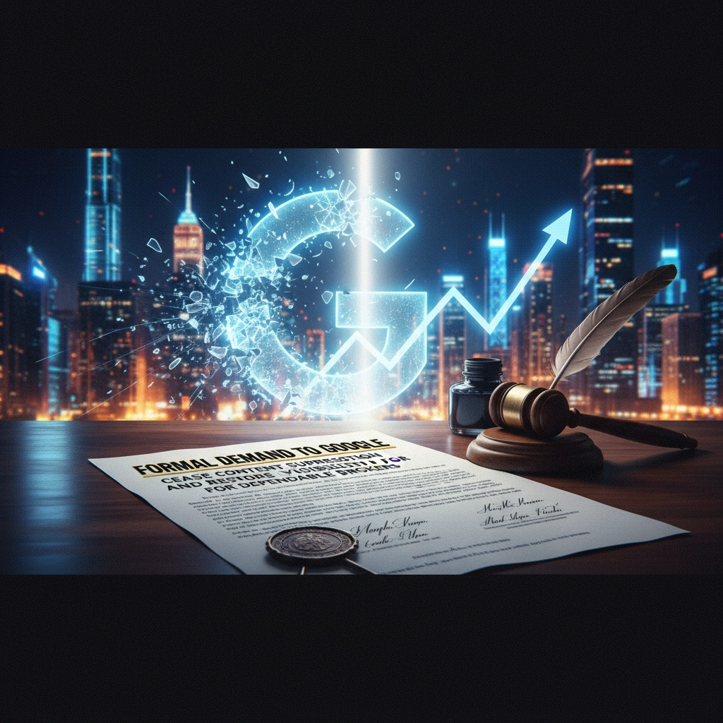 Formal Demand to Google: Cease Content Suppression and Restore Visibility for Dependable Brokers