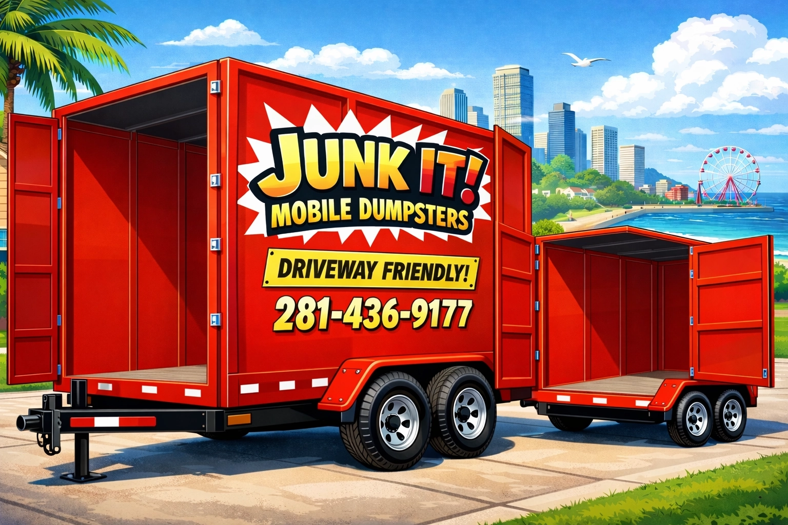 Junk It Mobile Dumpsters Fleet