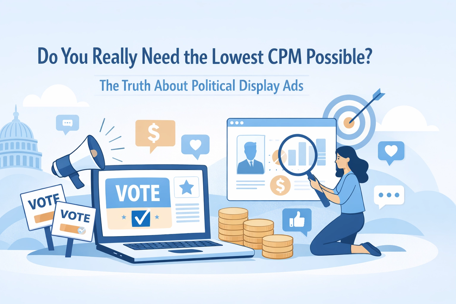 [HERO] Do You Really Need the Lowest CPM Possible? The Truth About Political Display Ads