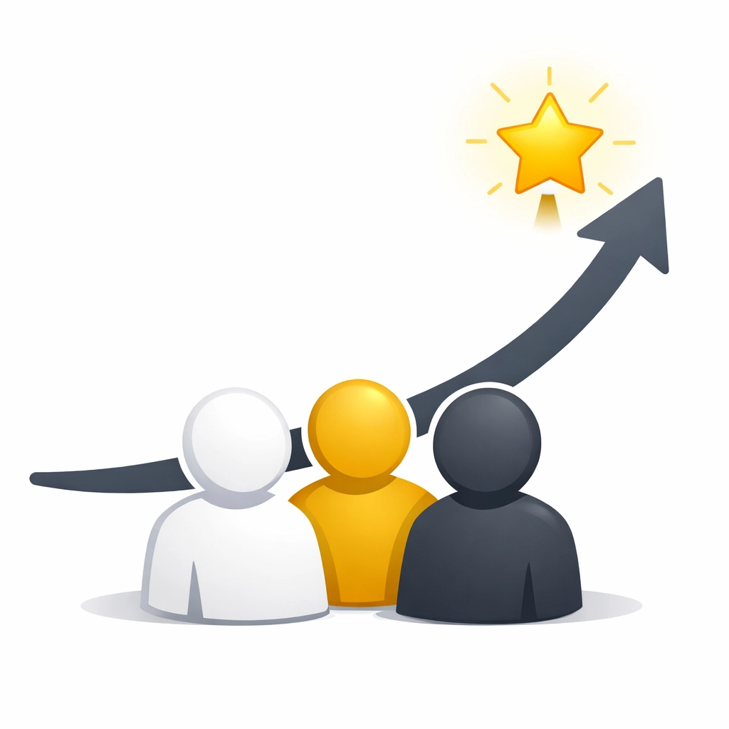 Sales team collaboration on a virtual meeting platform showing business growth through interactive selling.