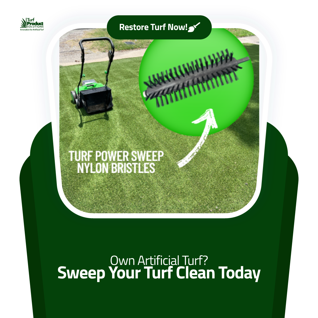 Turf Power Sweep machine