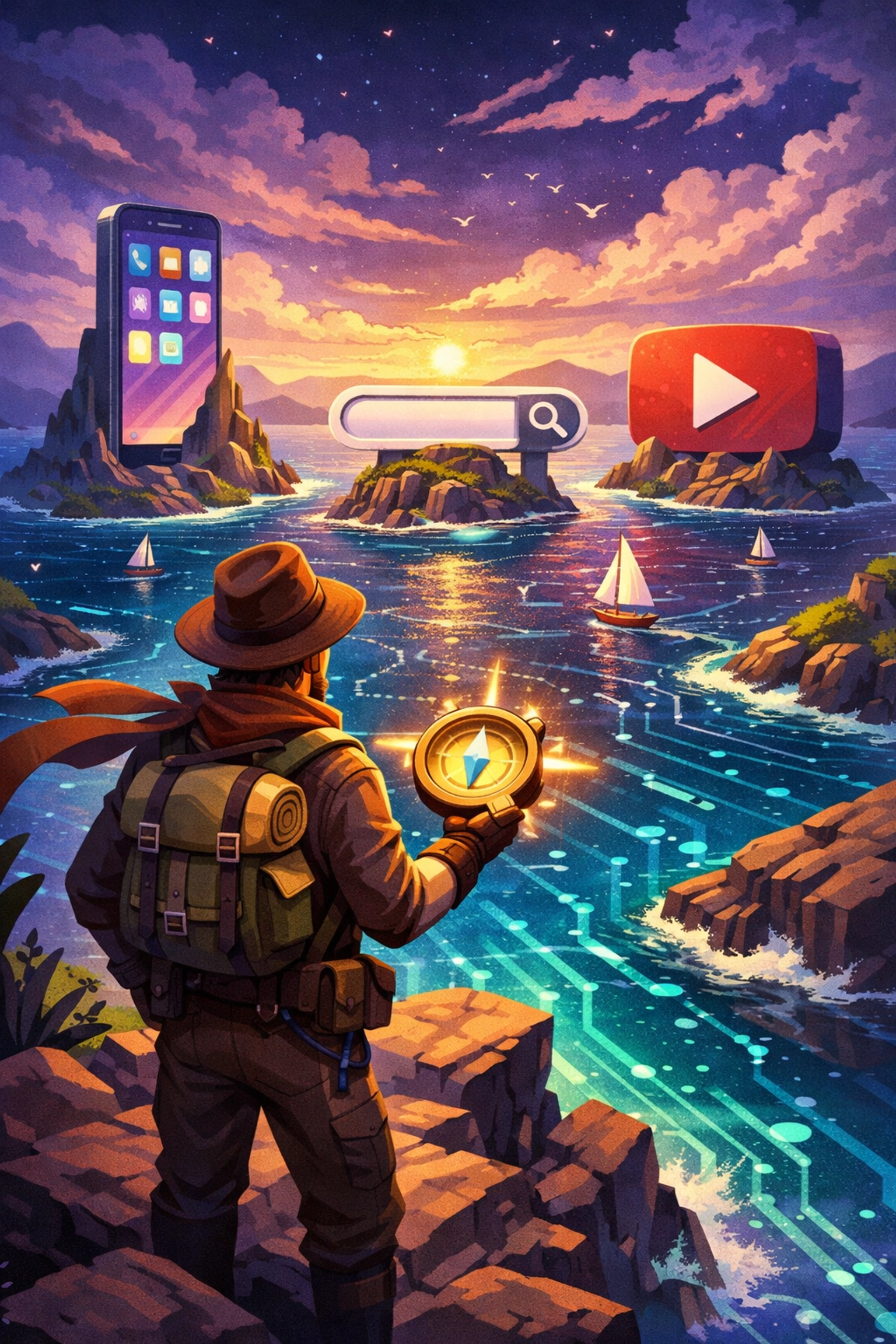 Navigating different global advertising platforms to find the best cross-border ad channels.