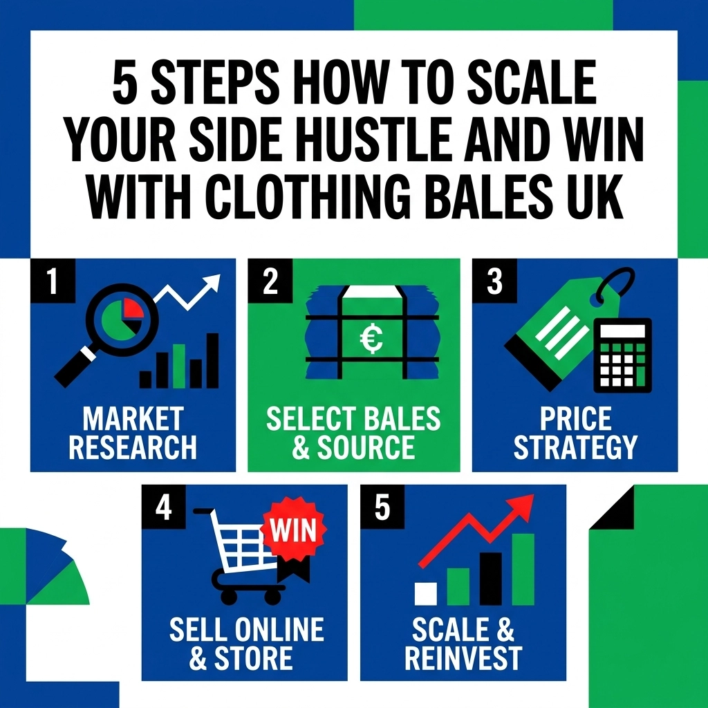 [HERO] 5 Steps How to Scale Your Side Hustle and Win with Clothing Bales UK