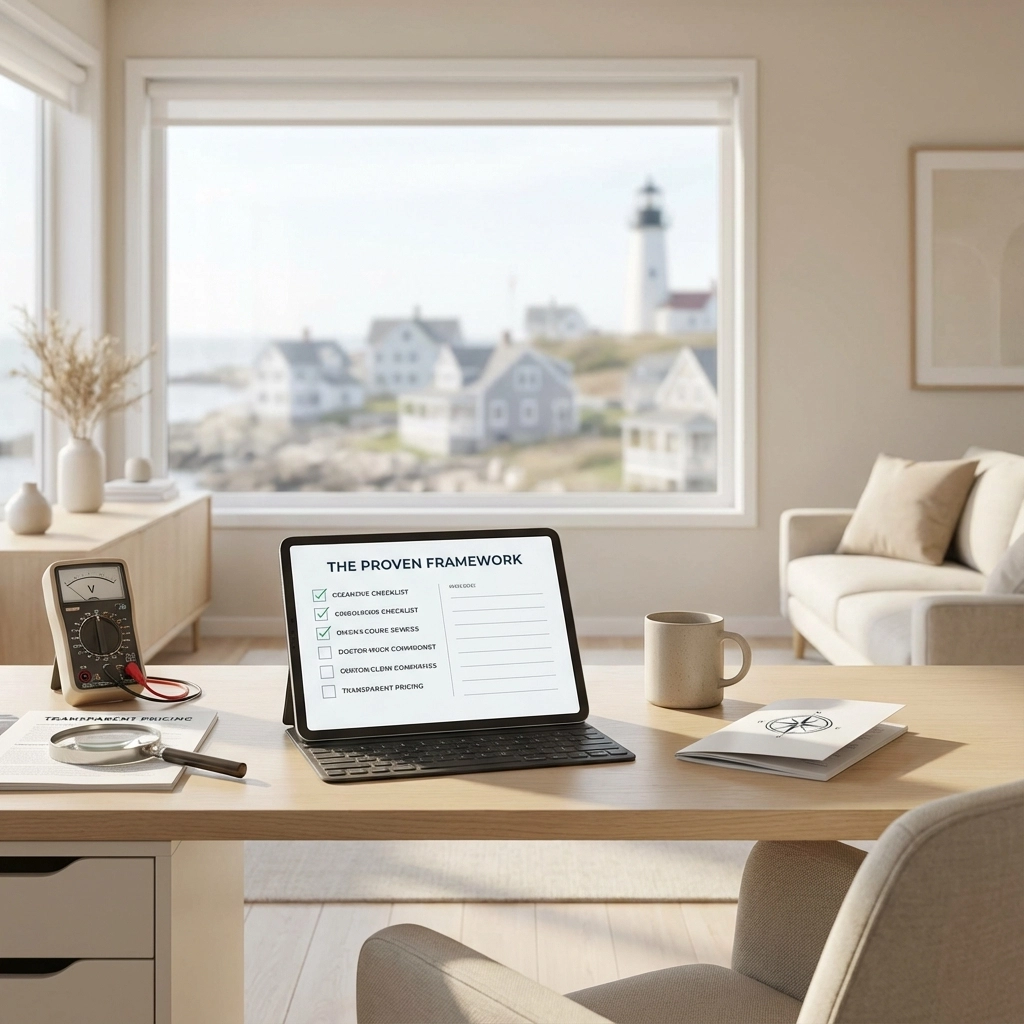 The Proven Framework: How to Choose the Best Portland Maine Electrician Without Getting Burned by Hidden Fees