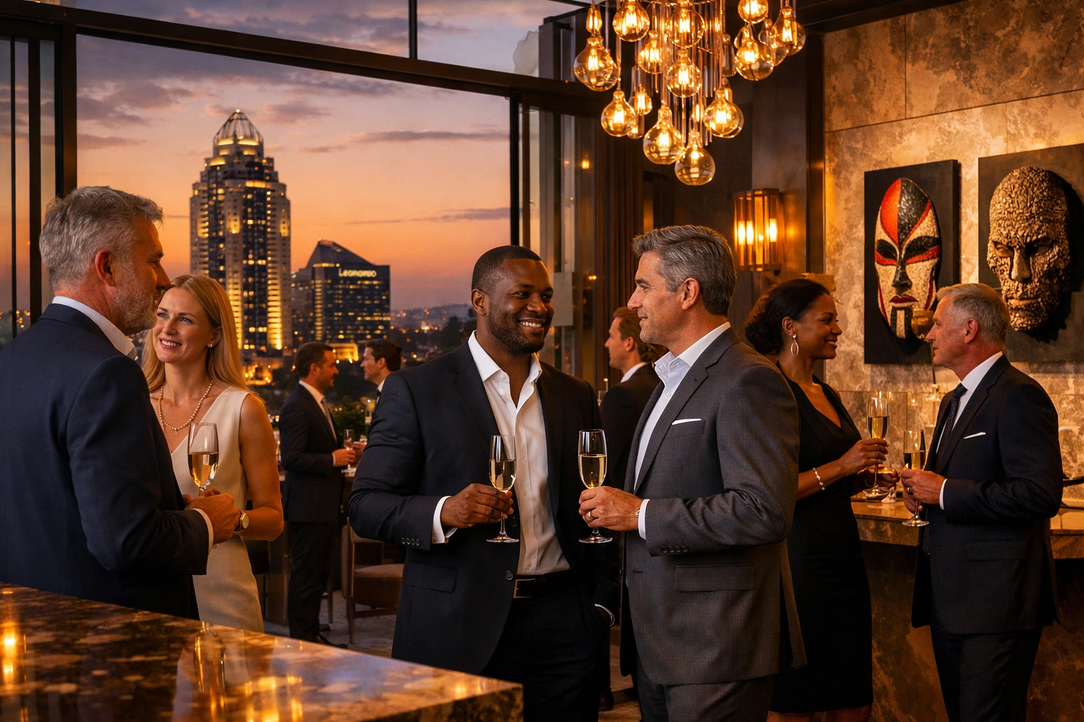 Logistics events 2026 South Africa networking at exclusive Commodity Cocktails Sandton venue