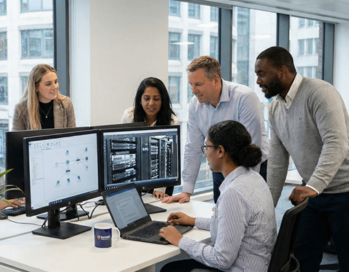 Hotel IT Company Team Collaboration