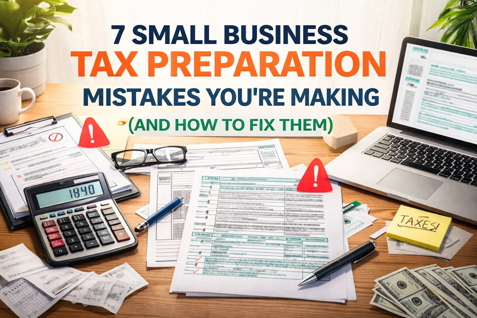 [HERO] 7 Small Business Tax Preparation Mistakes You