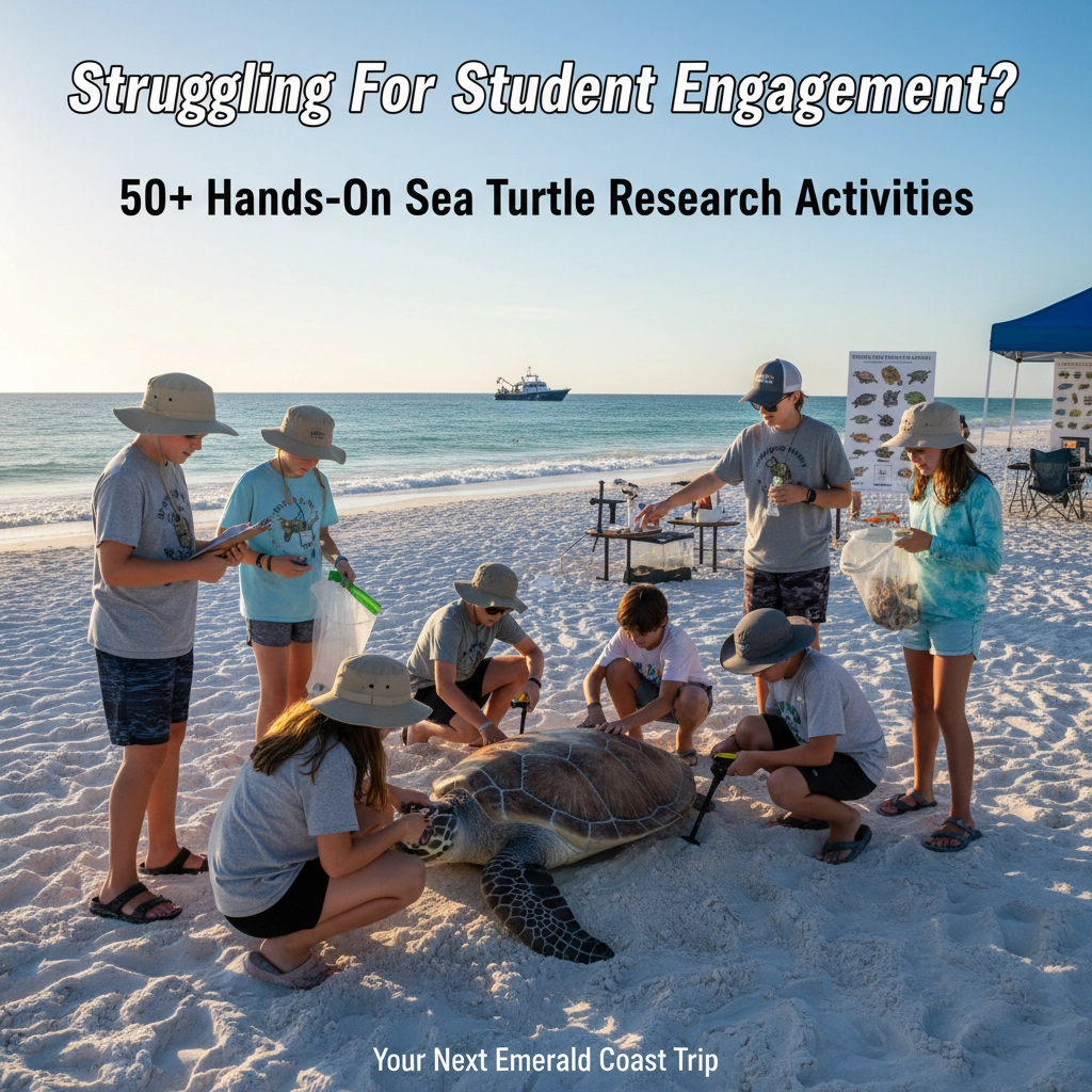 Struggling For Student Engagement? 50+ Hands-On Sea Turtle Research Activities for Your Next Emerald Coast Trip