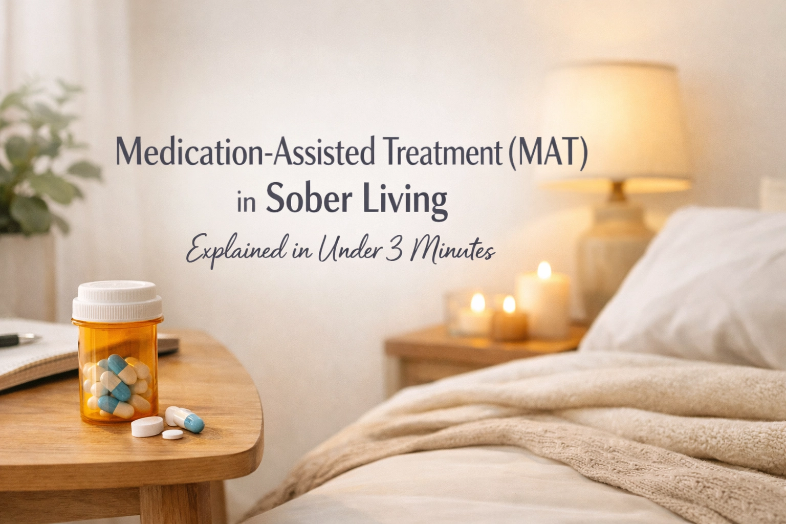 [HERO] Medication-Assisted Treatment (MAT) in sober living explained in under 3 minutes.