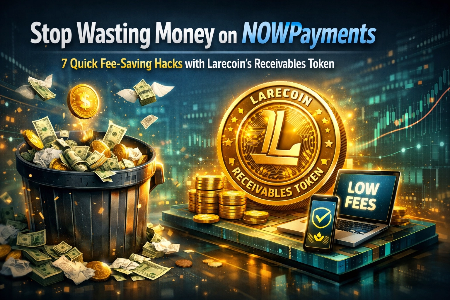 [HERO] Stop Wasting Money on NOWPayments: 7 Quick Fee-Saving Hacks with Larecoin