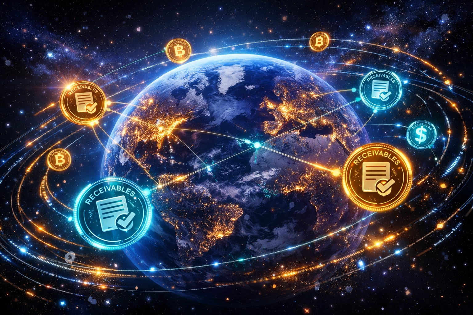 Global receivables tokens network connecting merchants worldwide through borderless Web3 payments