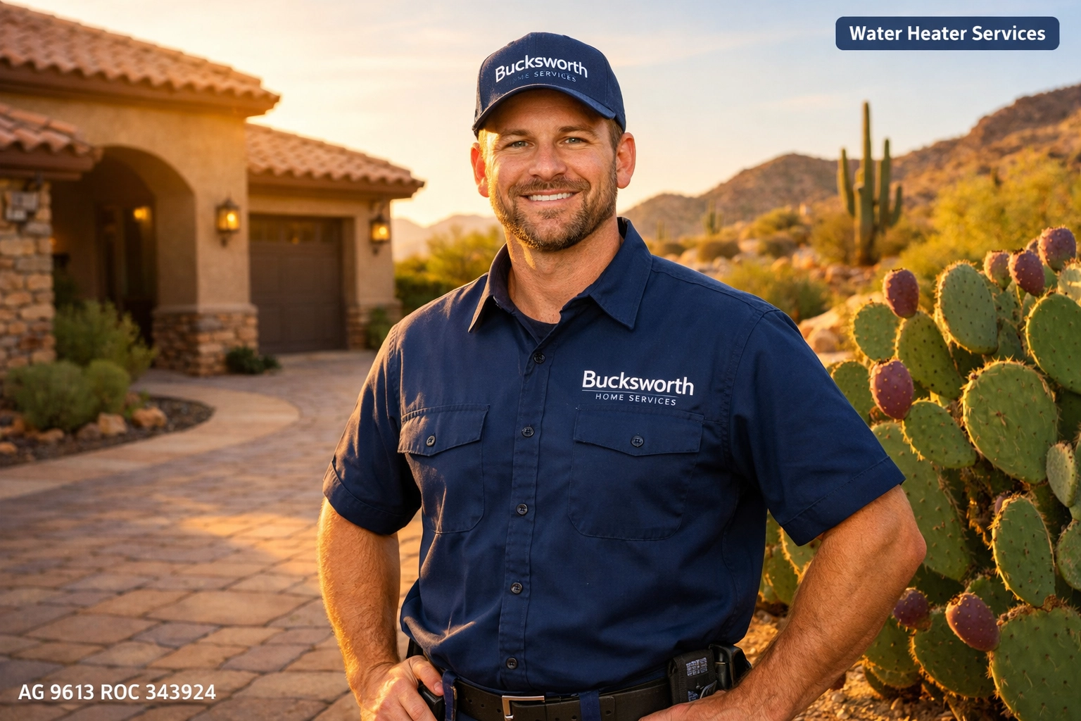 Expert Bucksworth plumber providing water heater maintenance and repair in Fountain Hills, AZ.