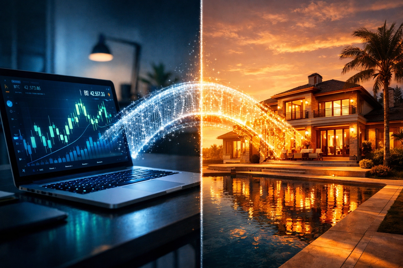 Crypto-collateralized loans bridging digital assets and real estate property investment