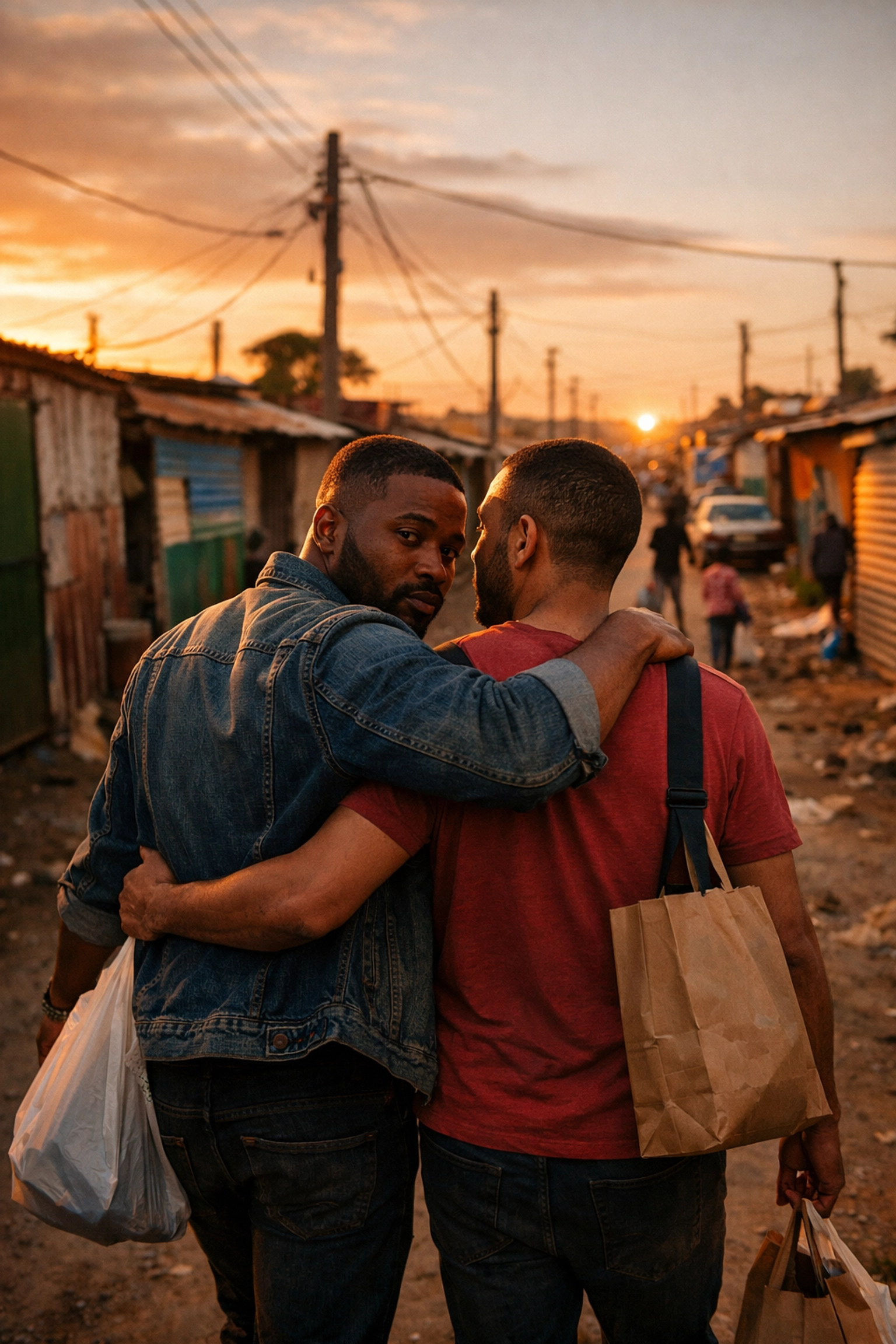 LGBTQ+ refugees building new life in South African township after fleeing persecution