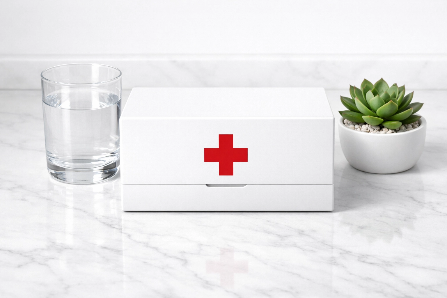 Discreet medical weight loss kit and medication box delivered directly to a patient's home.