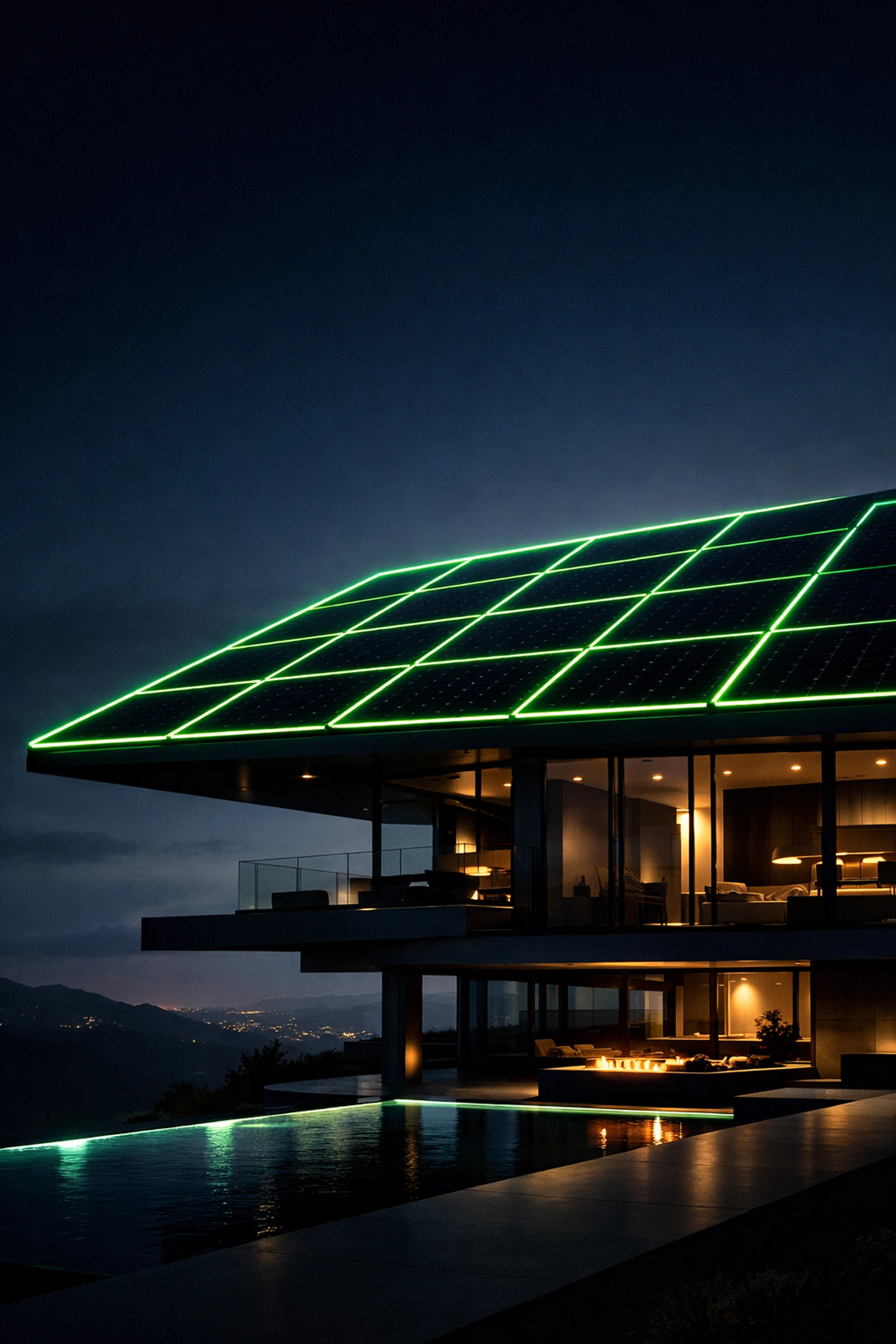 Modern San Diego home with a premium solar panel installation for residential energy efficiency.