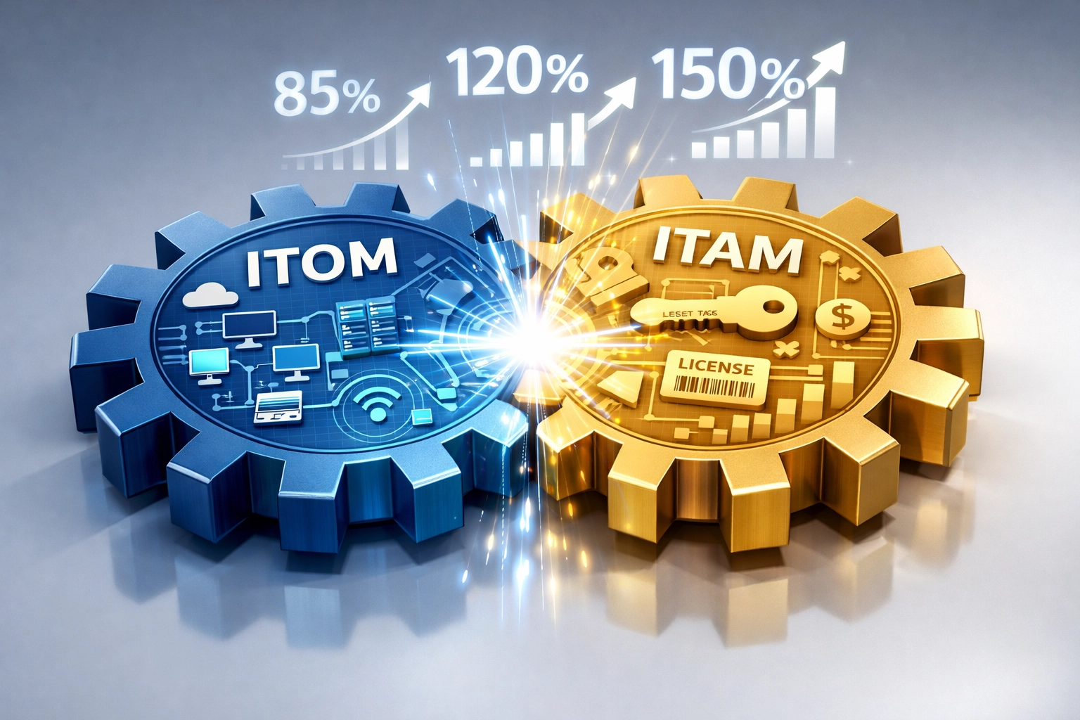 ServiceNow ITOM and ITAM integration delivering combined ROI through unified asset management