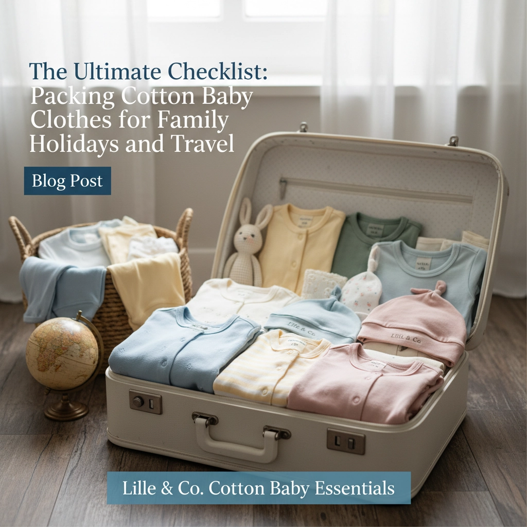 The Ultimate Checklist: Packing Cotton Baby Clothes for Family Holidays and Travel