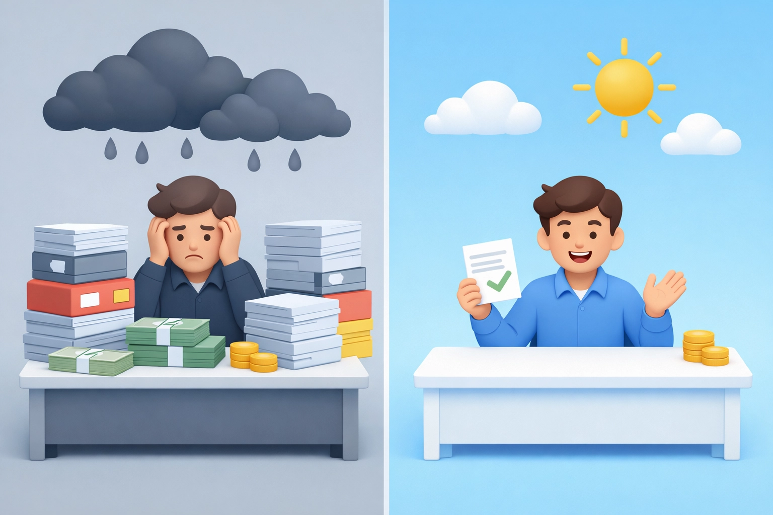 Comparación entre reparación de crédito tradicional cara vs solución económica de $40 al mes