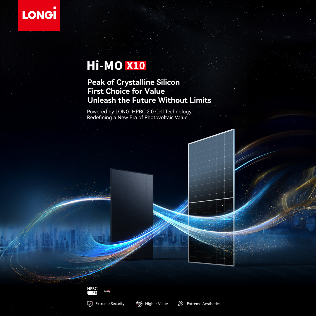 LONGI Hi-MO X10 Photovoltaic Panel
