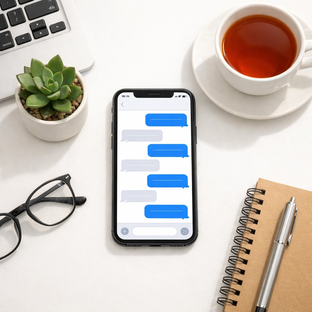 Online prescription refill via smartphone with secure medical messaging from home