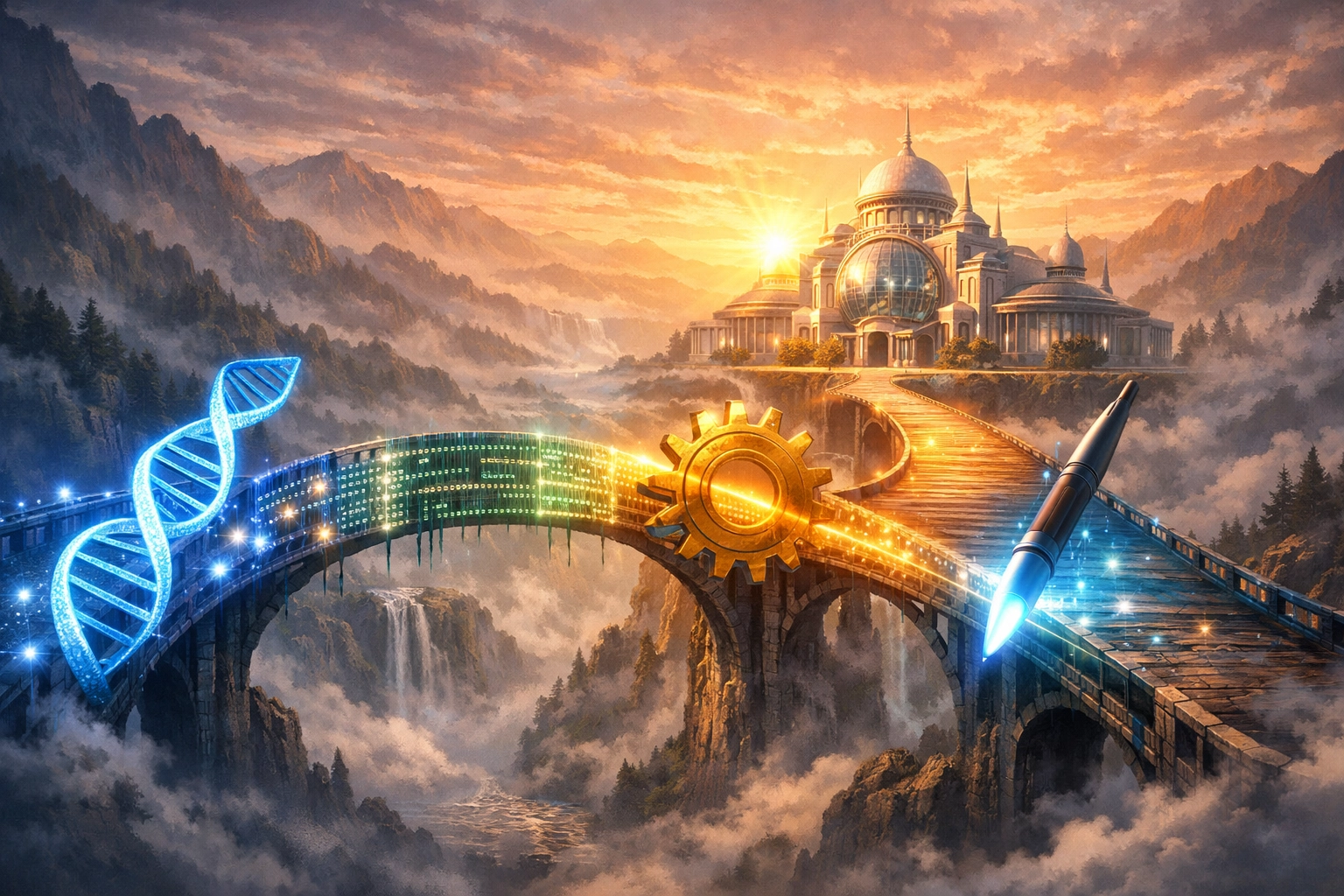 A bridge of interdisciplinary micro-credits leading to a prestigious university degree and elite education.