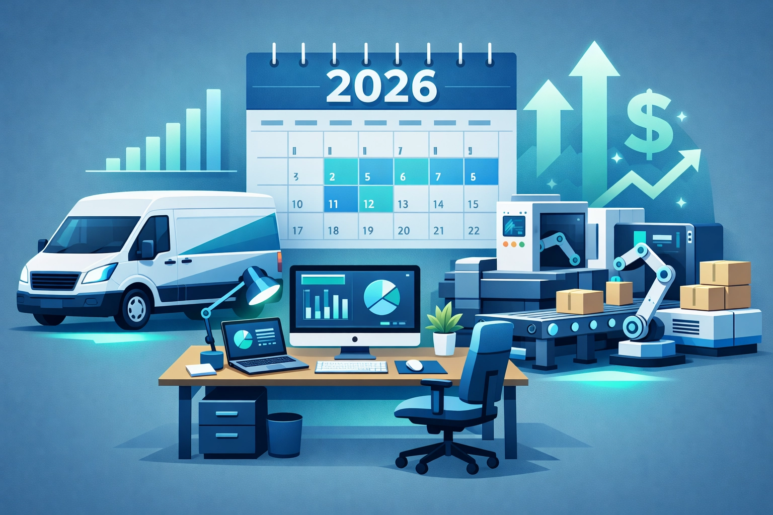 Business equipment and assets eligible for Section 179 and bonus depreciation deductions