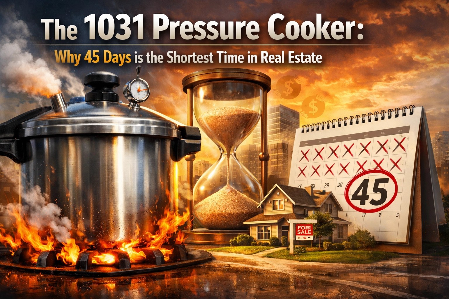 [HERO] The 1031 Pressure Cooker: Why 45 Days is the Shortest Time in Real Estate