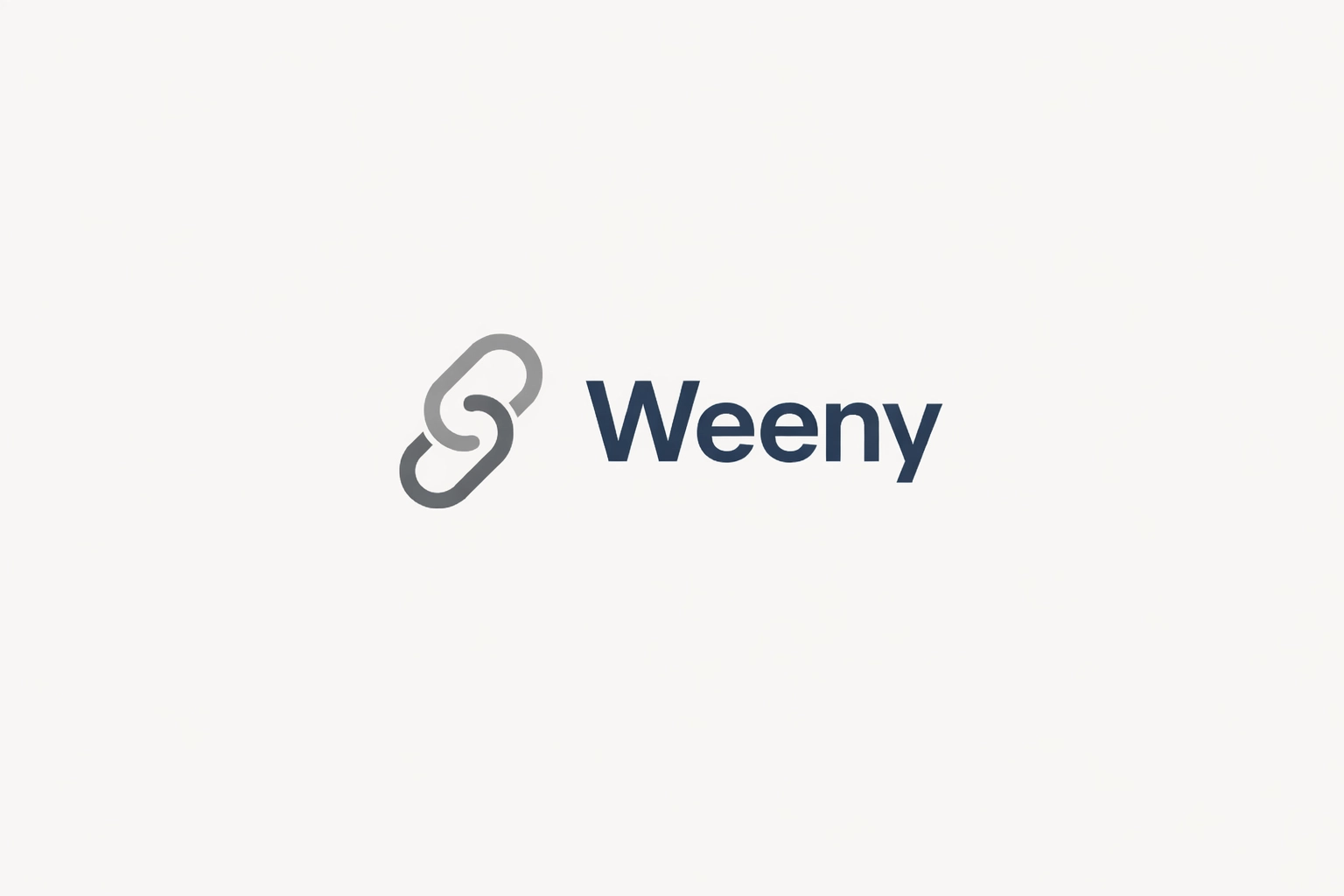 weeny-logo-orange-interlocking-link-fast-moving.webp