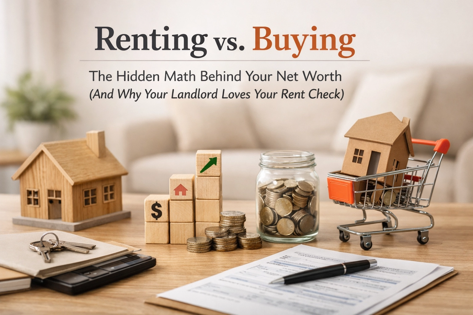 [HERO] Renting vs. Buying: The Hidden Math Behind Your Net Worth (And Why Your Landlord Loves Your Rent Check)