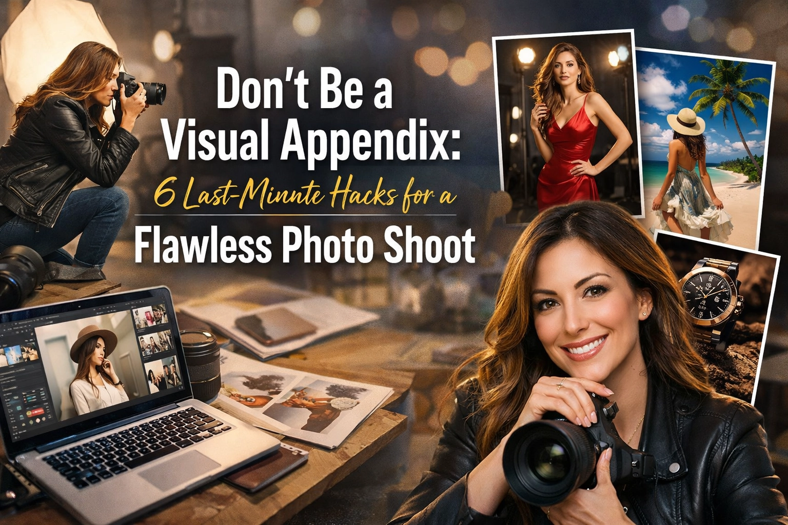 [HERO] Don't Be a Visual Appendix: 6 Last-Minute Hacks for a Flawless Photo Shoot