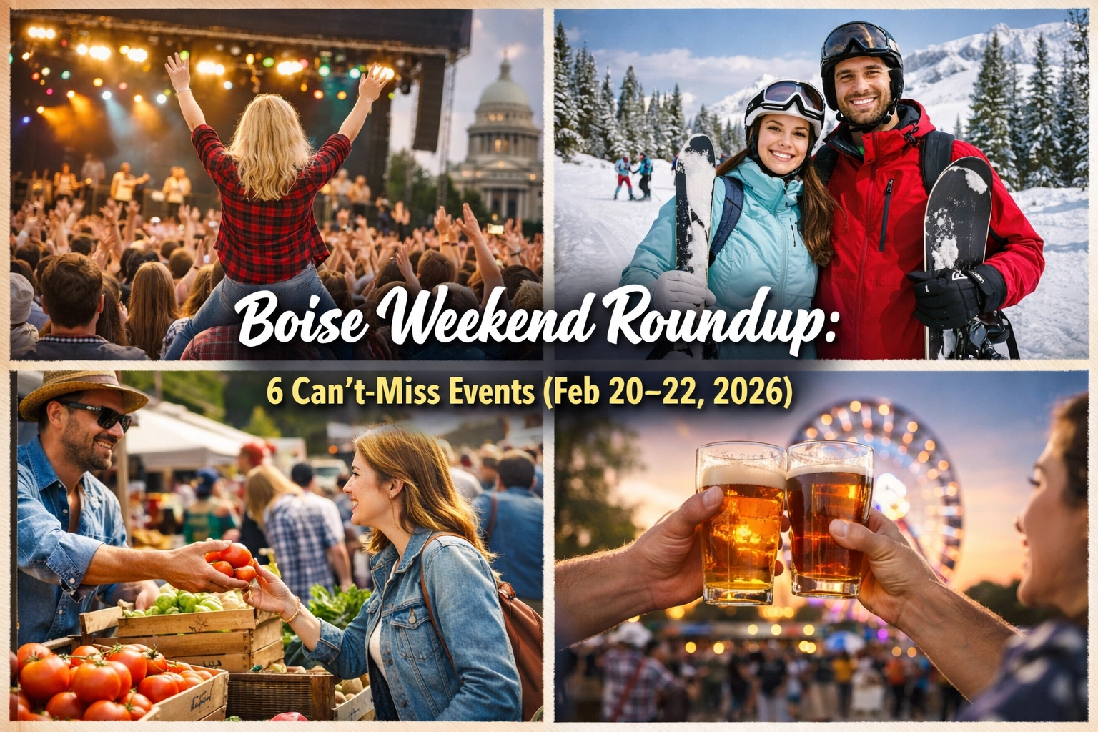 [HERO] Boise Weekend Roundup: 6 Can't-Miss Events (Feb 20–22, 2026)