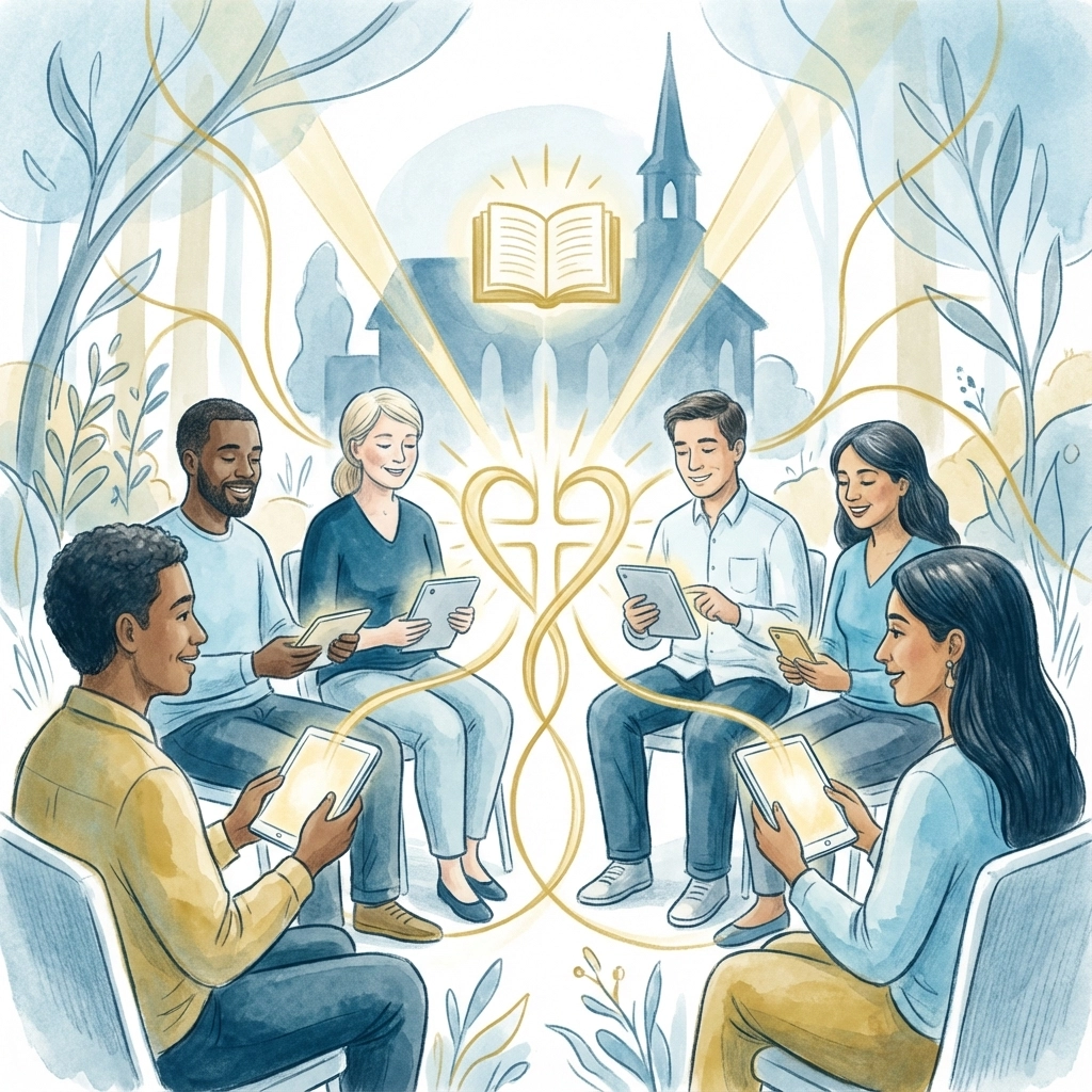 Church Near Me vs. Church Within Me: Why Online Community Builds Deeper Faith Than Sunday Attendance
