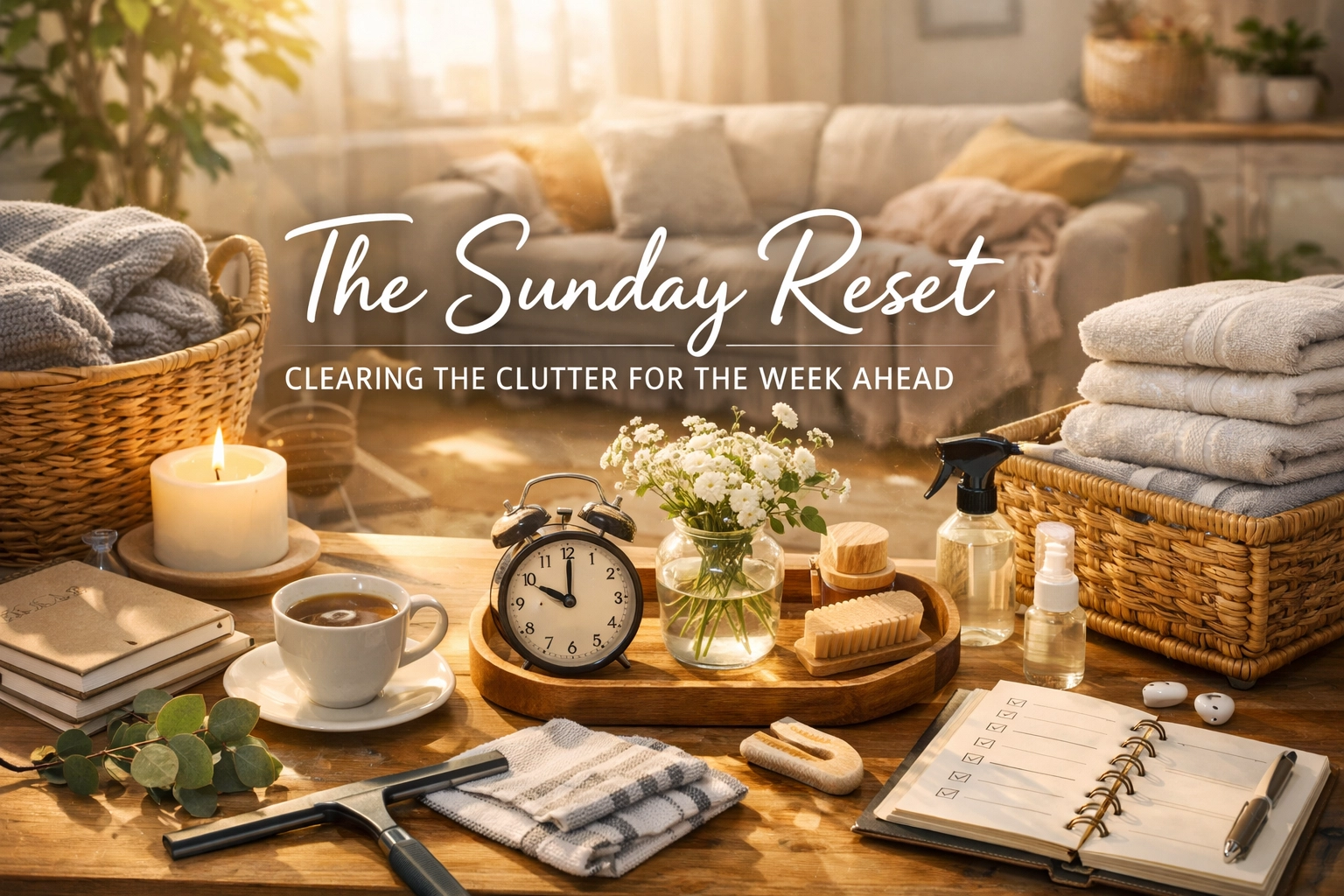 [HERO] The Sunday Reset: Clearing the Clutter for the Week Ahead
