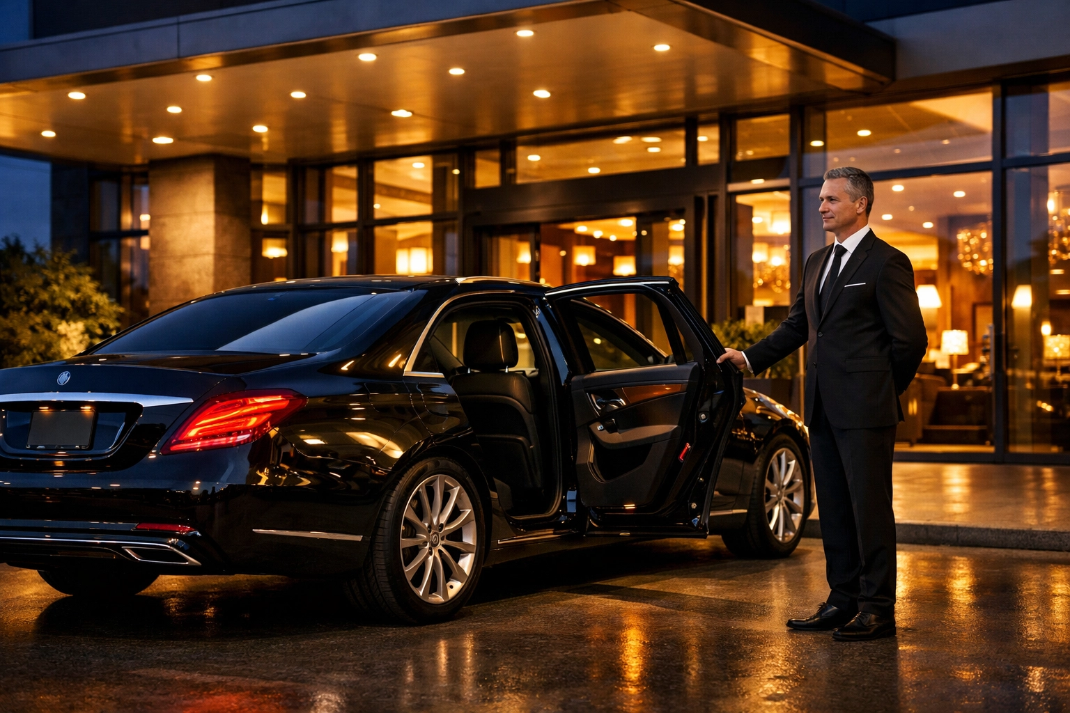 Executive chauffeur service and luxury transportation for Super Bowl corporate travel