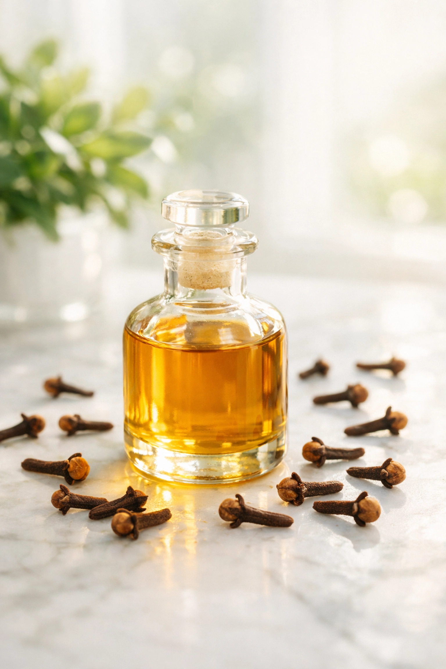 زيت القرنفل الطبيعي للعناية بالبشرة والشعر من متجر Moroccan Goods Shop