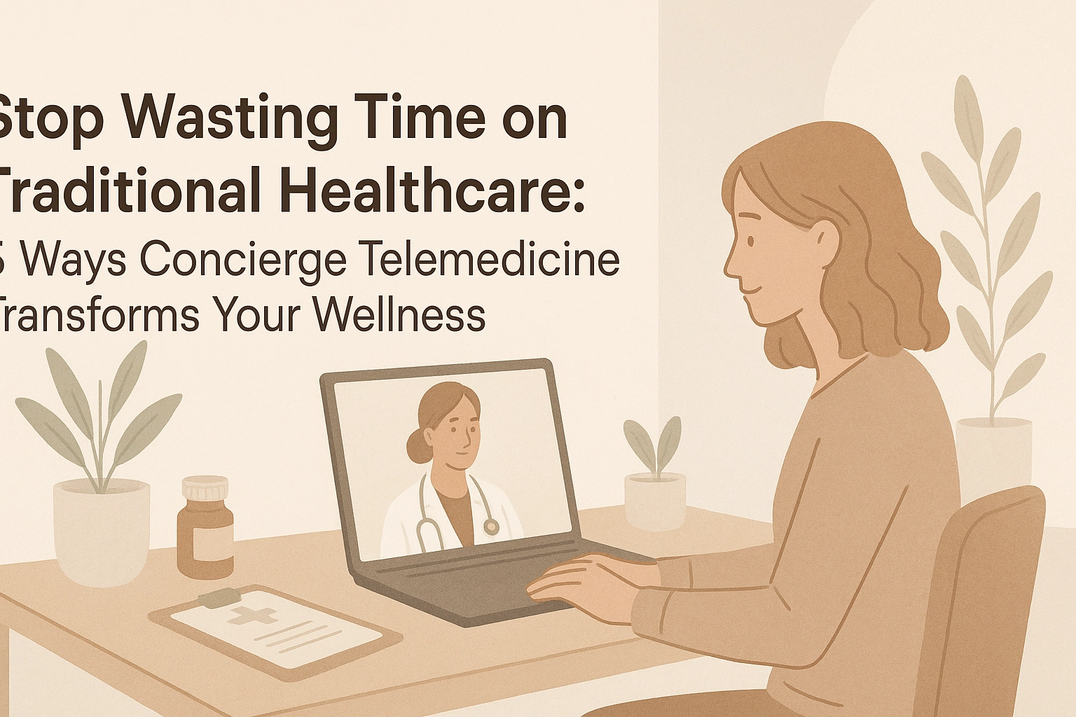 Stop Wasting Time on Traditional Healthcare: 5 Ways Concierge Telemedicine Transforms Your Wellness