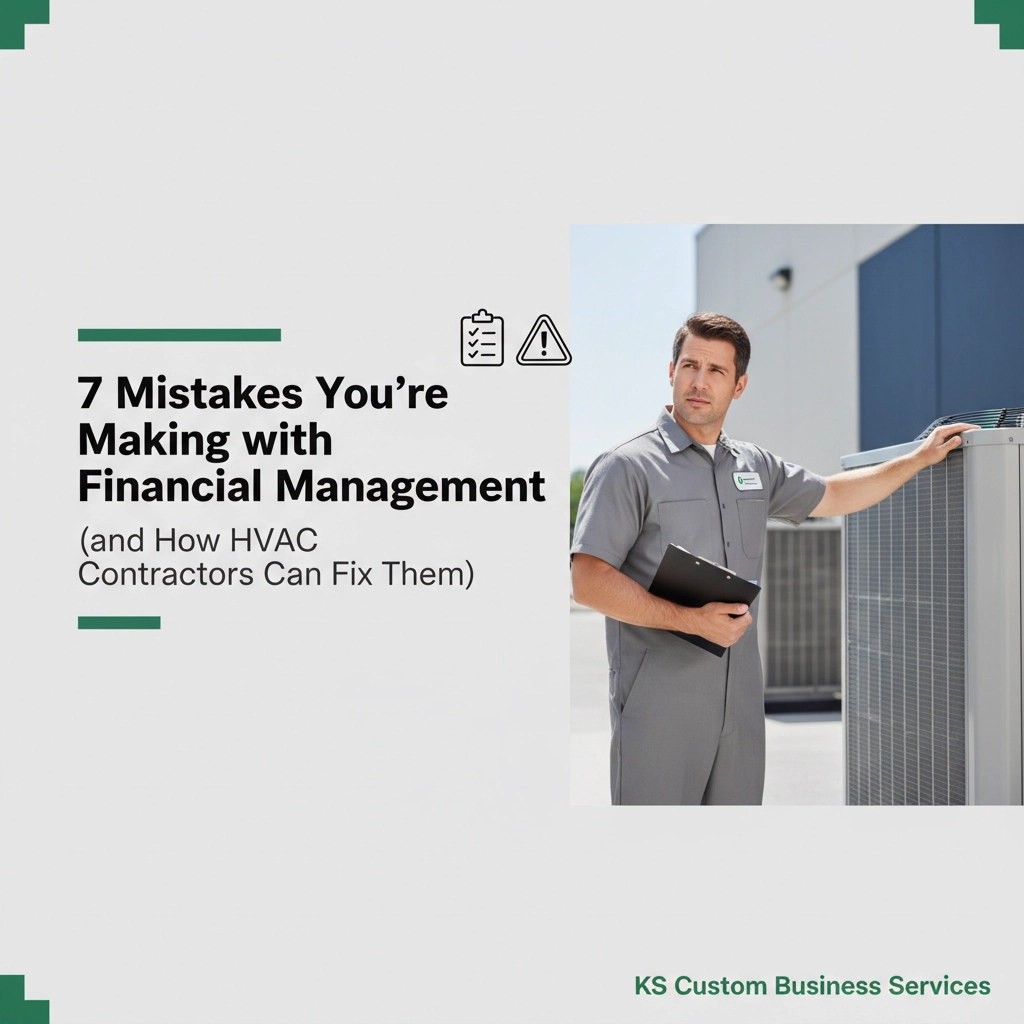 7 Mistakes You're Making with Financial Management (and How HVAC Contractors Can Fix Them)