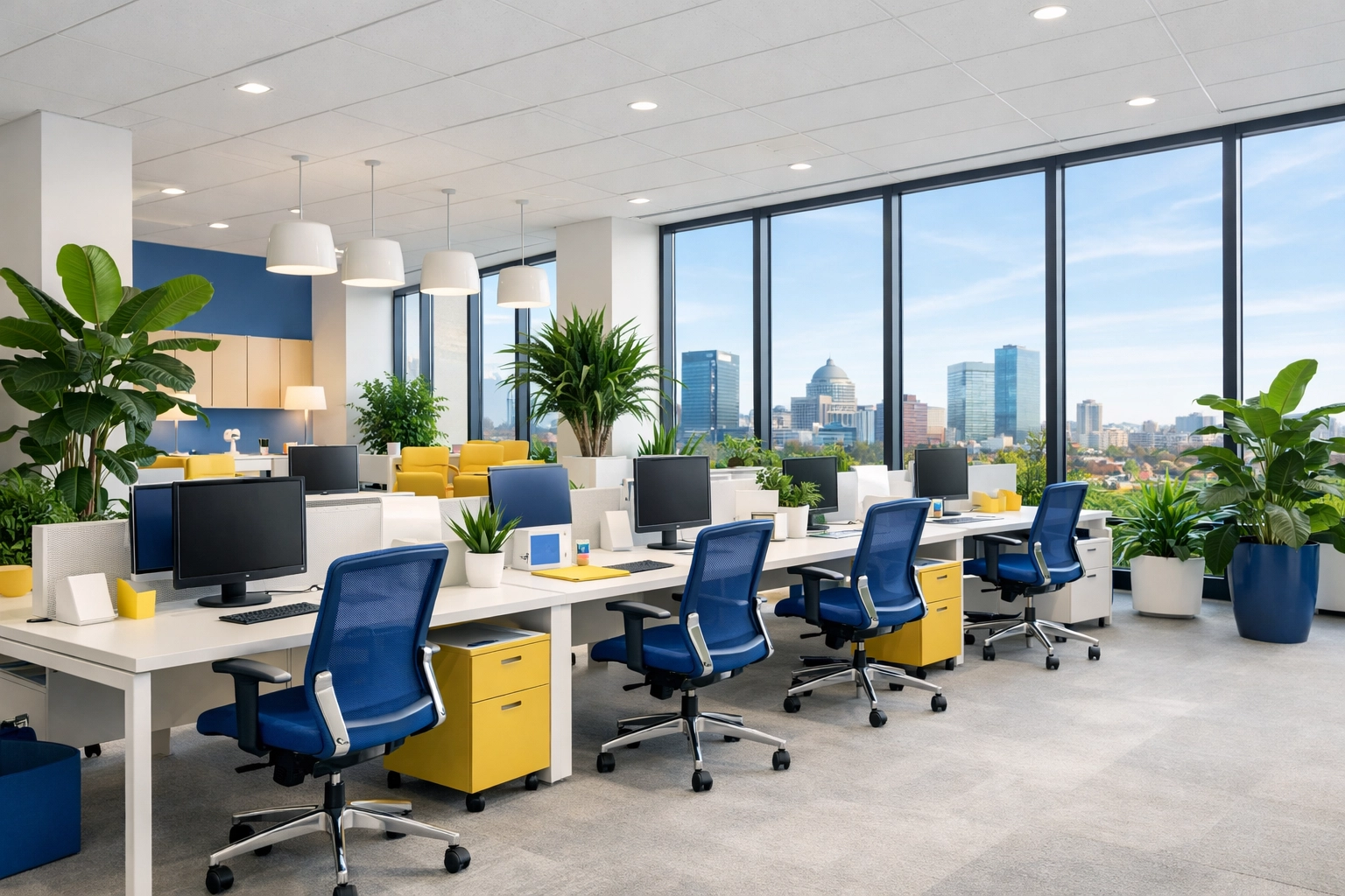 Modern office cleaning Cambridge for a healthy startup workspace in Kendall Square.