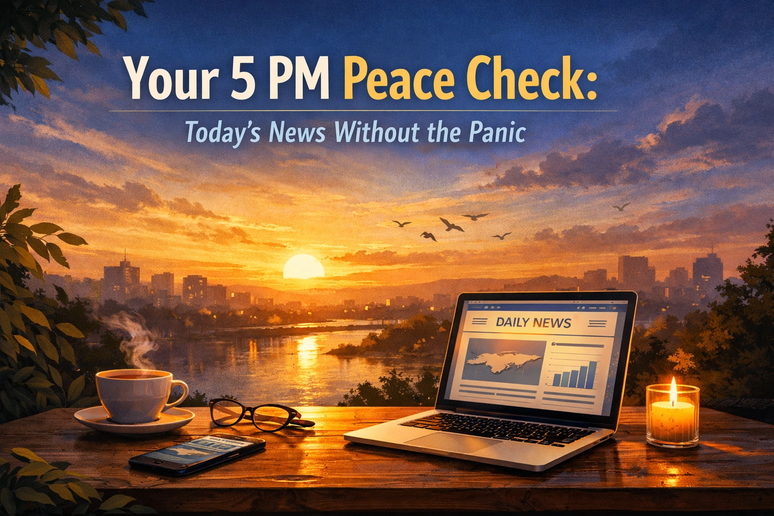 [HERO] Your 5 PM Peace Check: Today