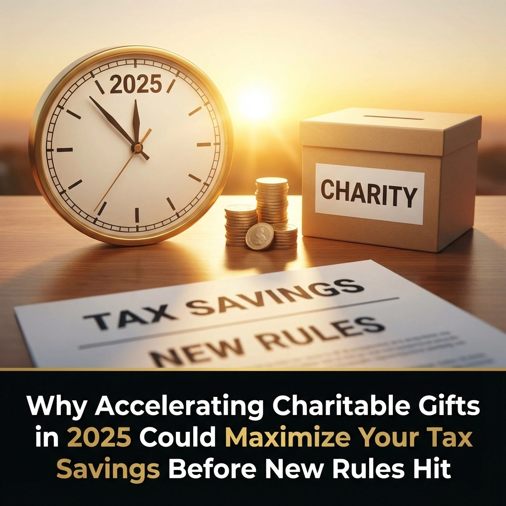 year-end charitable giving strategy meeting in Chicago with Virtue Asset Management advisor