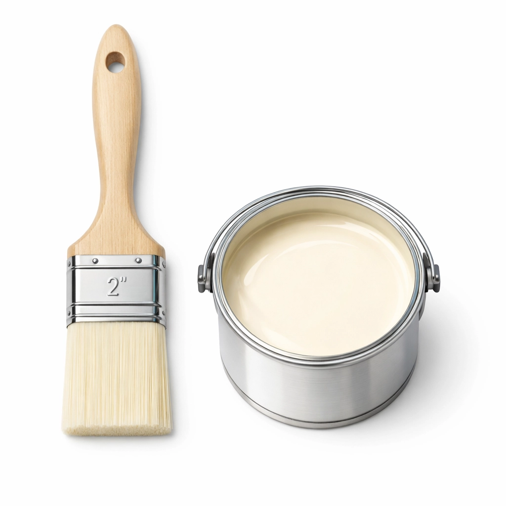 Quality decorating tools and warm white paint for professional home improvement in Cheltenham.