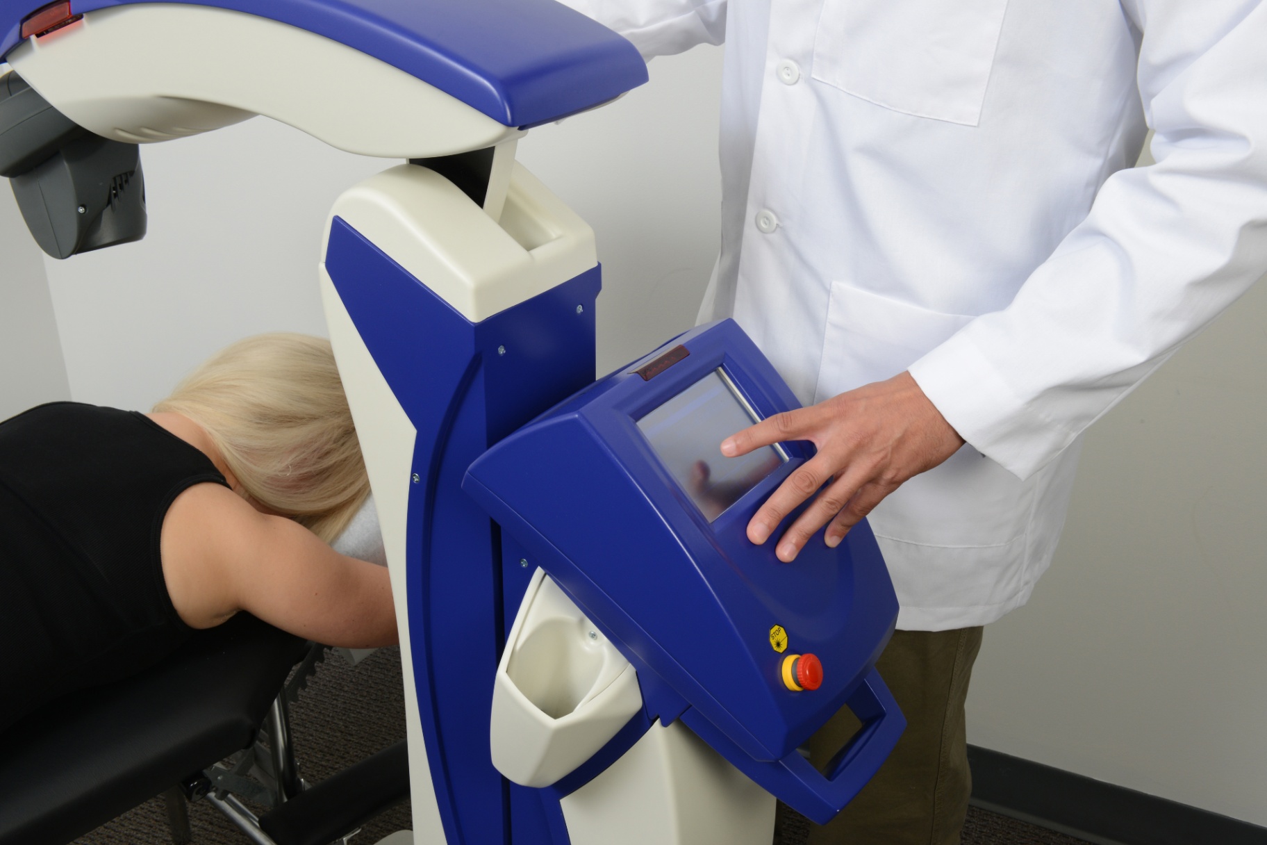 Class 4 Robotic Laser Therapy Procedure