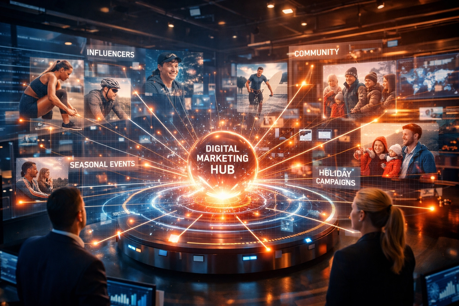 Sporttron digital network connecting brand ambassadors and athletes for year-round engagement