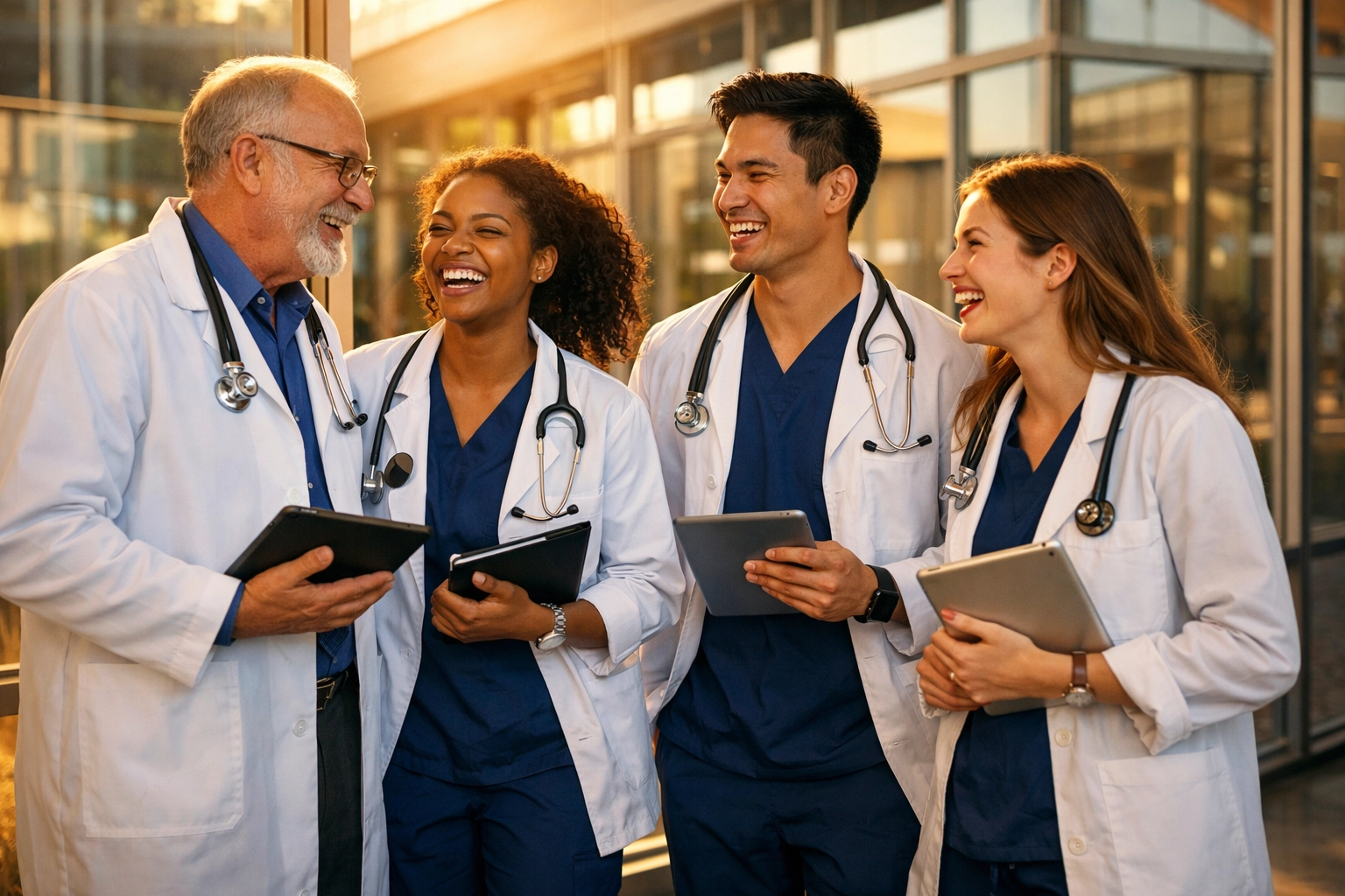 Glendale healthcare students and faculty, the medical heroes served by the Rewarding Heroes real estate program.