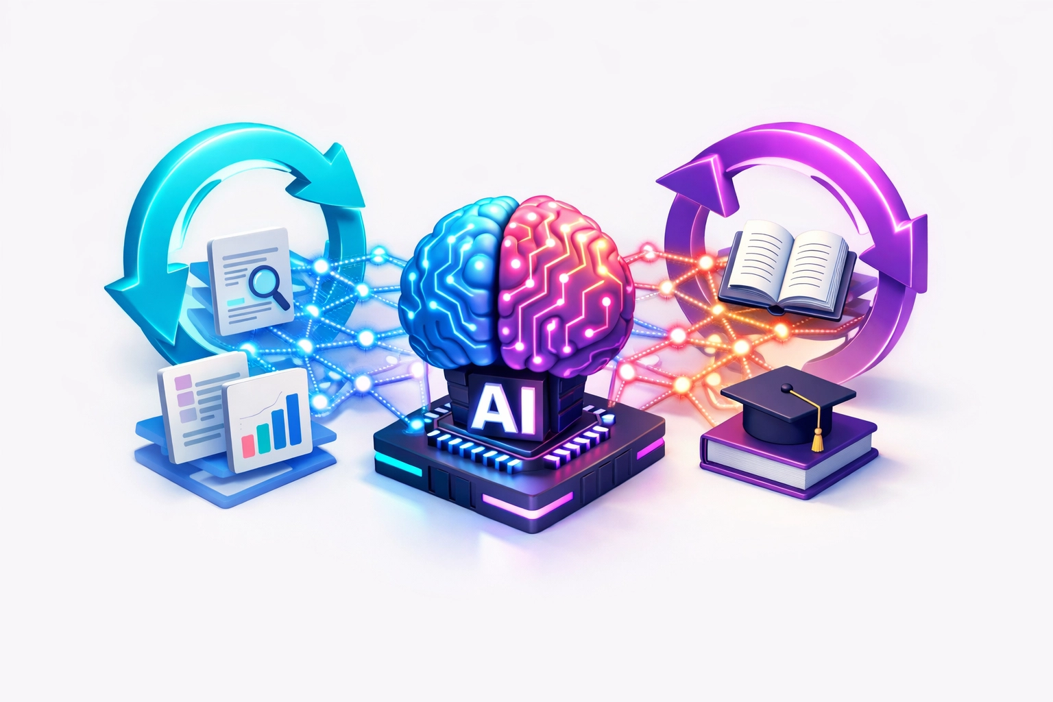 AI agent continuous learning system connecting ServiceNow knowledge base with episodic memory