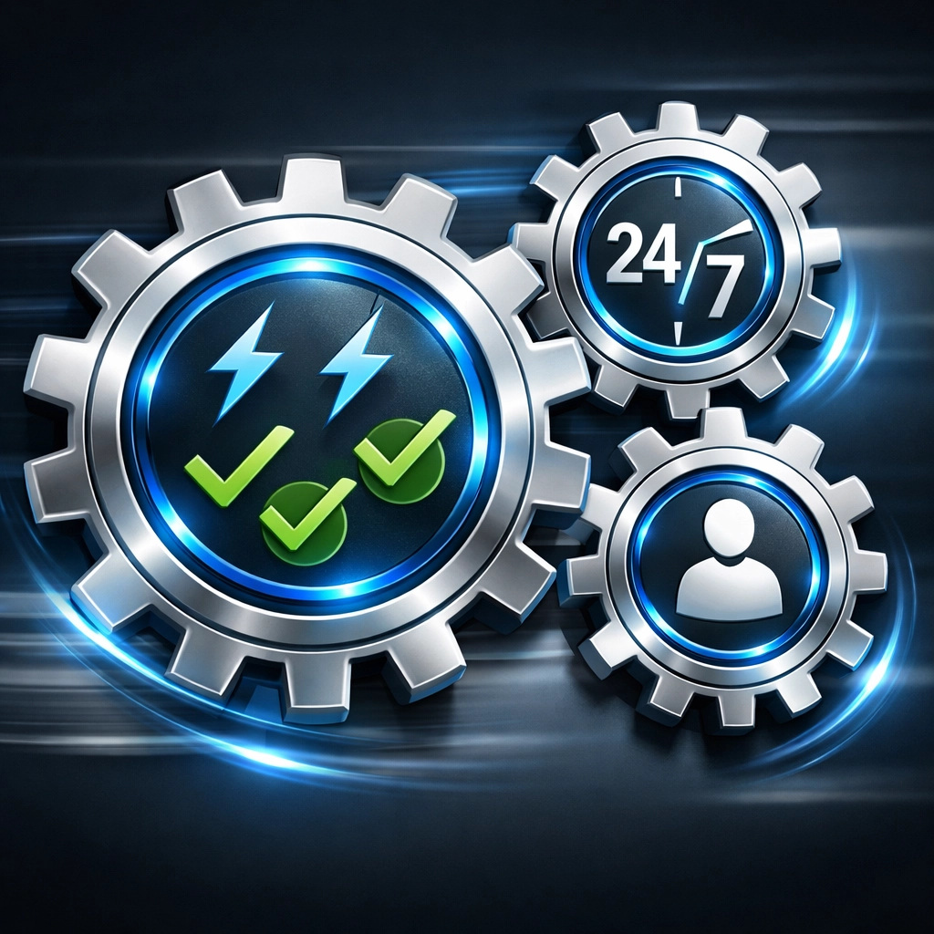 Automatisation des processus support client avec intelligence artificielle 24/7
