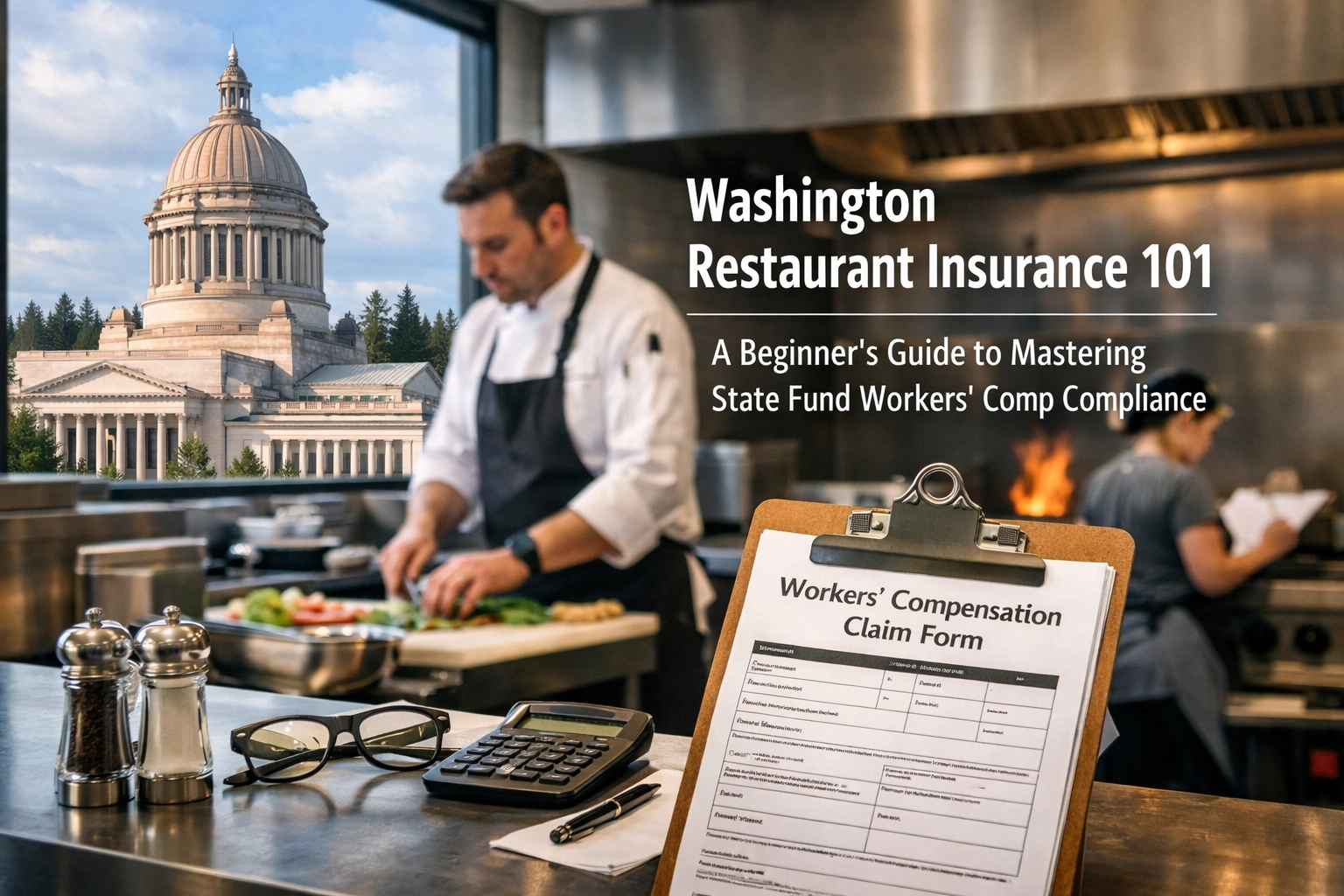 [HERO] Washington Restaurant Insurance 101: A Beginner’s Guide to Mastering State Fund Workers’ Comp Compliance