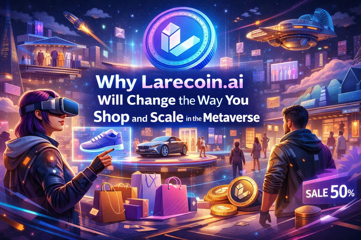[HERO] Why Larecoin.ai Will Change the Way You Shop and Scale in the Metaverse
